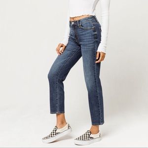 NWT high waisted straight leg jeans